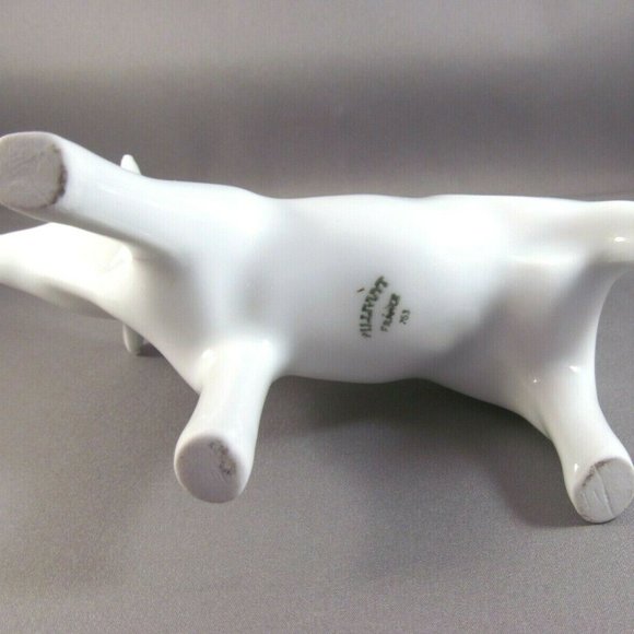 Vintage Porcelain Pillivuyt Cow Creamer France - Picture 6 of 12
